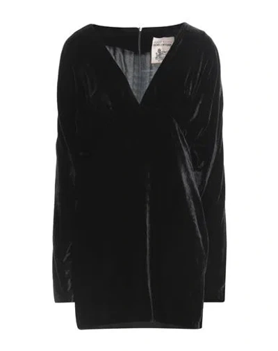Semicouture Woman Mini Dress Black Size 8 Viscose, Polyamide