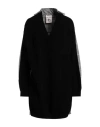 Semicouture Woman Mini Dress Black Size M Wool, Polyamide, Polyester, Virgin Wool, Elastane