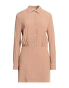 Semicouture Woman Mini Dress Blush Size 8 Acetate, Silk In Pink