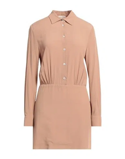 Semicouture Woman Mini Dress Blush Size 8 Acetate, Silk In Pink
