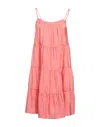 Semicouture Short Dresses In Red