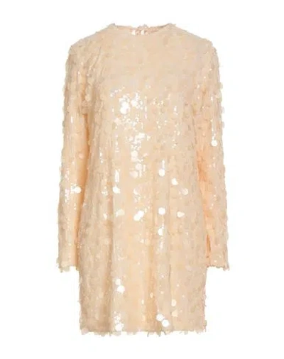 Semicouture Woman Mini Dress Cream Size 8 Polyester In White