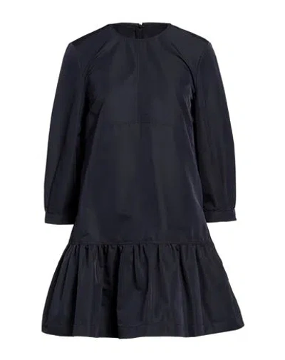 Semicouture Woman Mini Dress Midnight Blue Size 8 Polyamide, Polyester