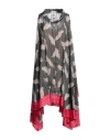 Semicouture Woman Mini Dress Military Green Size 8 Polyester, Metal In Green
