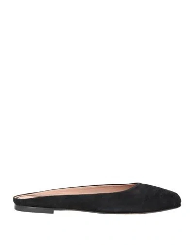 Semicouture Woman Mules & Clogs Black Size 7 Leather