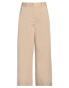 Semicouture Woman Pants Beige Size 10 Cotton