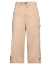 Semicouture Woman Pants Beige Size 4 Cotton, Elastane In Beige