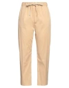Semicouture Woman Pants Beige Size 4 Cotton, Polyamide, Elastane