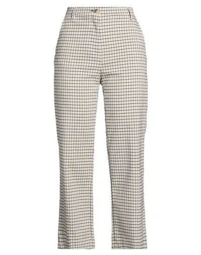 Semicouture Woman Pants Beige Size 8 Polyamide, Viscose, Polyester, Elastane In Neutral