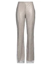 Semicouture Woman Pants Beige Size 8 Polyester In Beige