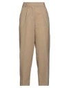 Semicouture Woman Pants Beige Size 8 Polyester, Virgin Wool, Elastane In Beige