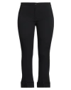 Semicouture Woman Pants Black Size 10 Acetate, Silk