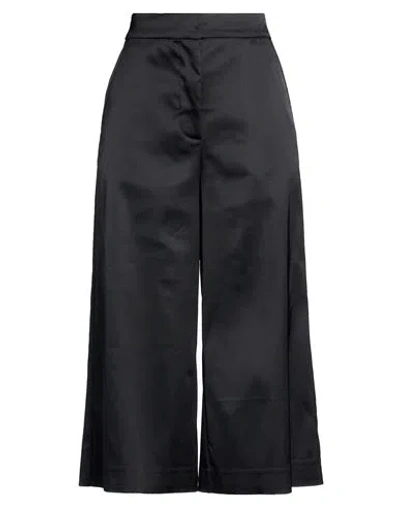 Semicouture Woman Pants Black Size 4 Acetate, Polyamide, Elastane
