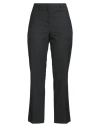 Semicouture Woman Pants Black Size 6 Polyester, Virgin Wool, Elastane In Black