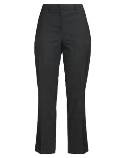 Semicouture Woman Pants Black Size 6 Polyester, Virgin Wool, Elastane