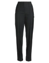 Semicouture Woman Pants Black Size 6 Polyester, Virgin Wool, Elastane