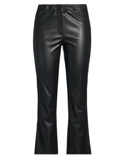 Semicouture Woman Pants Black Size 8 Polyurethane