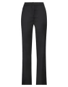 Semicouture Woman Pants Black Size 8 Virgin Wool, Polyester, Viscose, Elastane