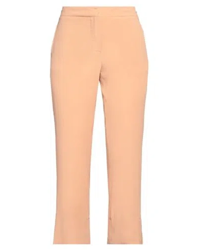 Semicouture Woman Pants Blush Size 10 Acetate, Silk In Pink
