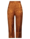 Semicouture Woman Pants Brown Size 10 Viscose In Brown