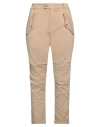 Semicouture Woman Pants Camel Size 8 Cotton, Lyocell, Elastane In Beige