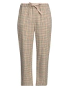 Semicouture Woman Pants Camel Size 8 Polyamide