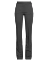Semicouture Woman Pants Charcoal Size 6 Viscose, Polyamide, Elastane In Gray