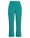 Semicouture Woman Pants Emerald Green Size 8 Acetate, Silk