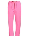 Semicouture Woman Pants Fuchsia Size 4 Polyester, Viscose, Elastane In Pink