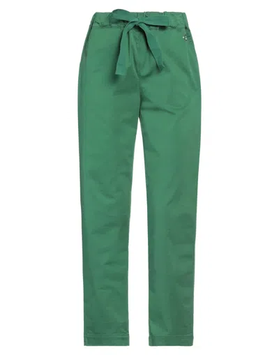 Semicouture Pants In Green