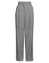 Semicouture Woman Pants Grey Size 8 Virgin Wool