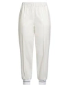 Semicouture Woman Pants Ivory Size 4 Viscose, Polyester, Elastane In White