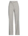 Semicouture Woman Pants Ivory Size 4 Viscose In White