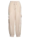 Semicouture Woman Pants Ivory Size 8 Viscose, Polyamide In White