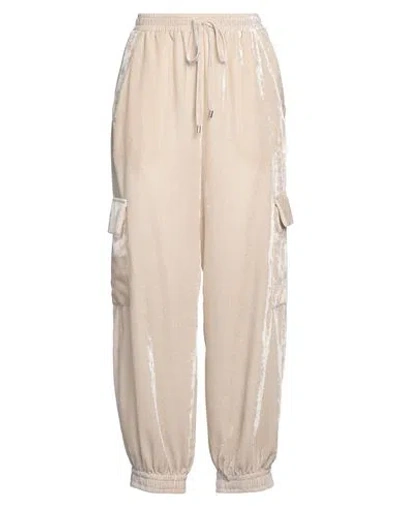 Semicouture Woman Pants Ivory Size 8 Viscose, Polyamide In White