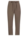 Semicouture Woman Pants Khaki Size 4 Polyester, Virgin Wool, Elastane In Sand