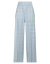 Semicouture Woman Pants Light Blue Size 4 Polyester, Viscose, Elastane