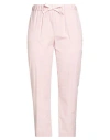 Semicouture Woman Pants Light Pink Size 10 Cotton, Elastane