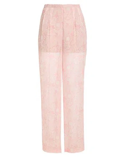 Semicouture Woman Pants Light Pink Size 8 Polyester