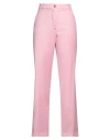 Semicouture Woman Pants Light Pink Size 8 Virgin Wool, Polyester, Viscose, Elastane