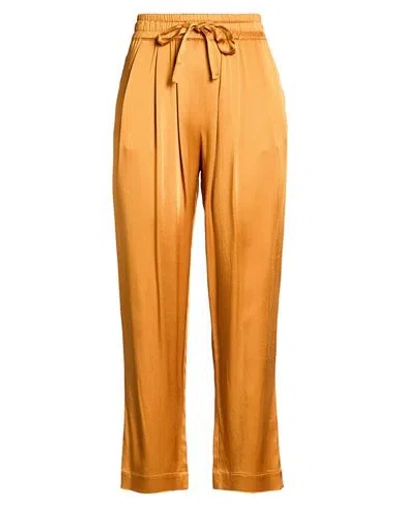 Semicouture Woman Pants Mandarin Size 6 Acetate, Viscose In Multi