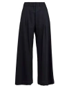 Semicouture Woman Pants Midnight Blue Size 4 Polyester, Virgin Wool, Elastane