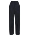 Semicouture Woman Pants Midnight Blue Size 4 Polyester, Virgin Wool, Elastane