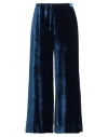 Semicouture Woman Pants Midnight Blue Size 4 Viscose, Silk
