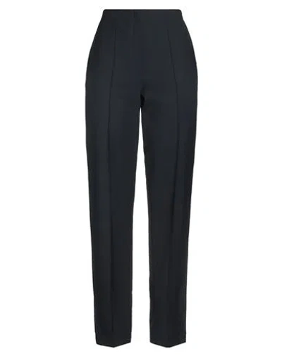 Semicouture Woman Pants Midnight Blue Size 6 Polyester, Virgin Wool, Elastane