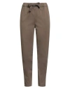Semicouture Woman Pants Khaki Size 4 Polyester, Virgin Wool, Elastane In Brown