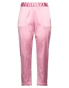 Semicouture Woman Pants Pink Size 4 Acetate, Polyamide, Elastane In Pink