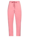Semicouture Woman Pants Pink Size 4 Cotton