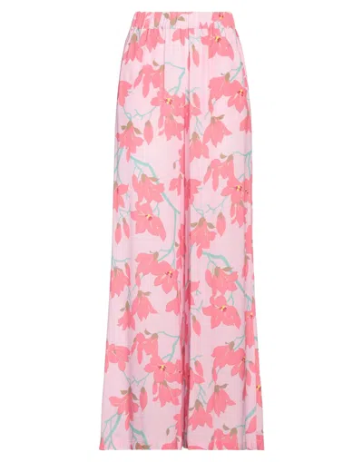 Semicouture Pants In Pink