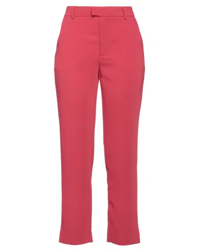 Semicouture Pants In Red